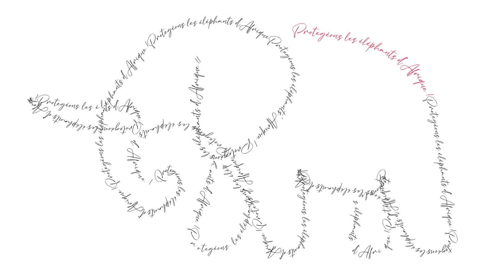 Quand les mots prennent forme